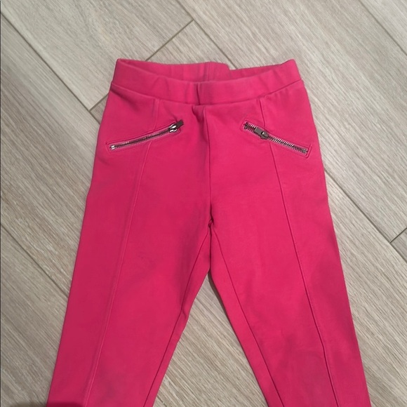 Old Navy Pink Leggings with Stretchy Waistband - Picture 2 of 5